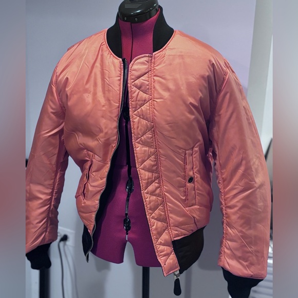 Authentic Alpha Industries Aviator Jacket - reversible!  Perfect condition! - Picture 3 of 10